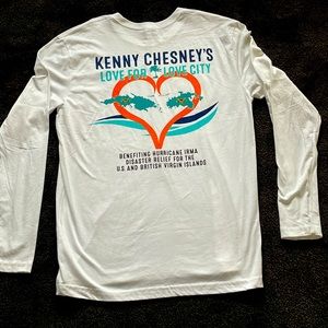 Kenny Chesney Love For Love City LS T Shirt BRAND NEW SZ Large